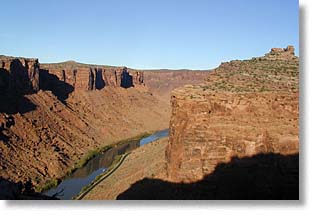 A view of the canyon
