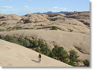 Tom on the Slick Rock Trail