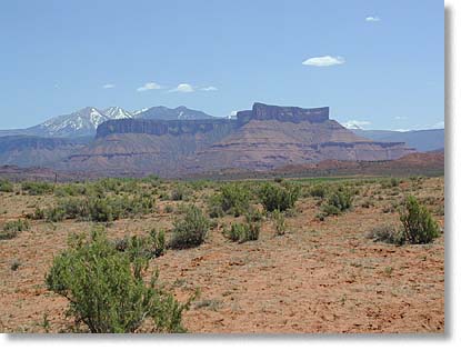 La Sal mountains