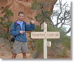 Jason with Primitive Loop sign